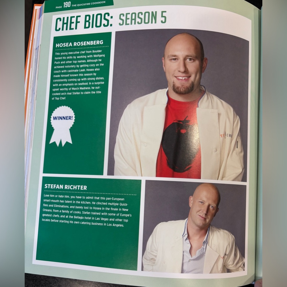 TOP CHEF Cookbook - Picture 8 of 13